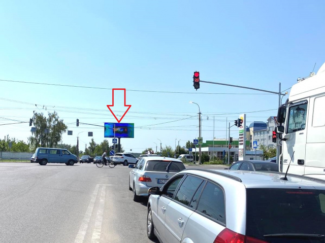 Щит 6x3,  Дубнівська-Глушець_польське консульство_з центру