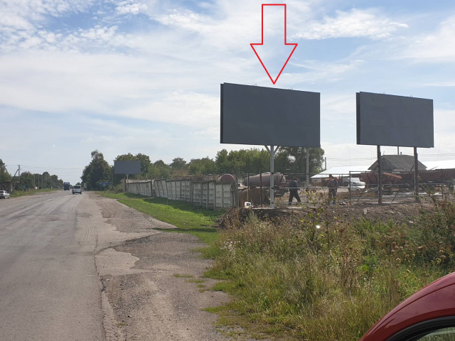 Щит 6x3,  Млинівський р-н, в сторону Рівного
