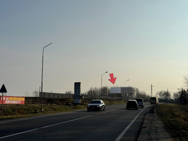 Щит 5.9x2.9,  Володимирська_виїзд з міста