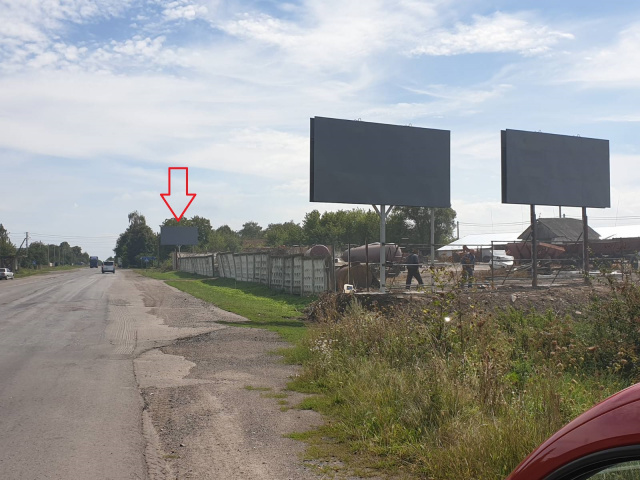 Щит 6x3,  Млинівський р-н, в сторону Рівного