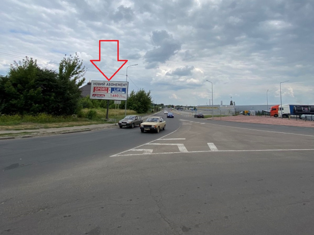 Щит 6x3,  Львівська-Боженка_завод Кромберг_новий ринок_виїзд з Луцька