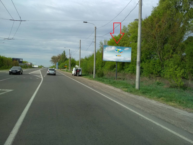 Щит 6x3,  Львівська_поворот до цукрового заводу_виїзд