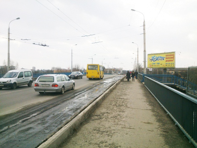 Щит 6x3,  Соборності/Перемоги/Карпенка-Карого_міст_ТАМ-ТАМ_Ювант_ринок