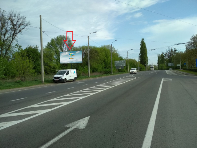 Щит 6x3,  Львівська_поворот до цукрового заводу_в'їзд