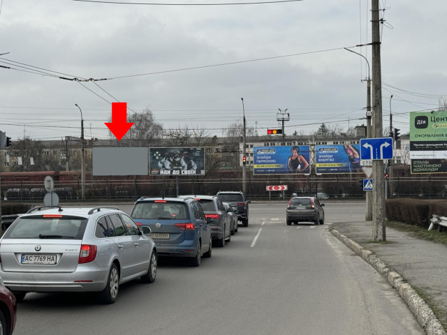 Щит 6x3,  Соборності- перехрестя Карпенка Карого