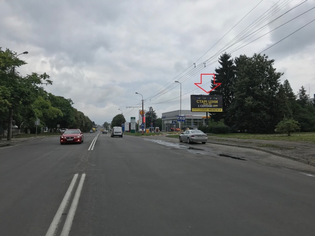 Щит 6x3,  Рівненська, 76_АЗС Шелл_з центру