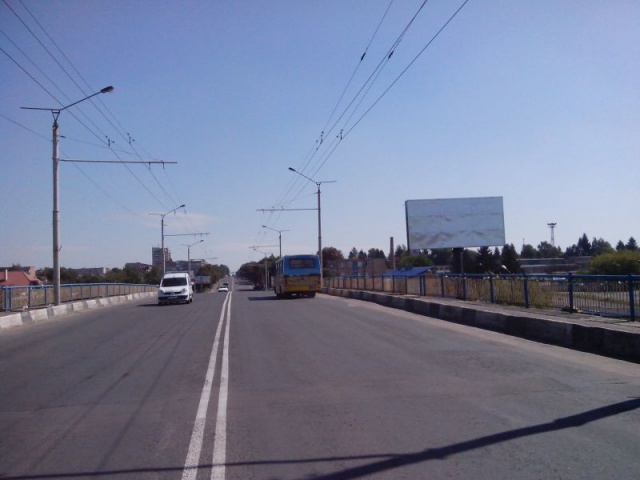 Щит 6x3,  Рівненська_міст_від Київського майдану