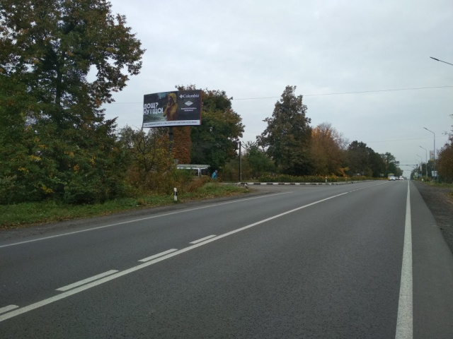 Щит 6x3,  в їзд в Луцьк зі сторони Ковеля (Зміїнець)