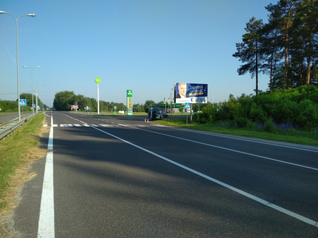 Щит 6x3,  траса Луцьк-Рівне_АЗС WOG_перед постом ДАІ