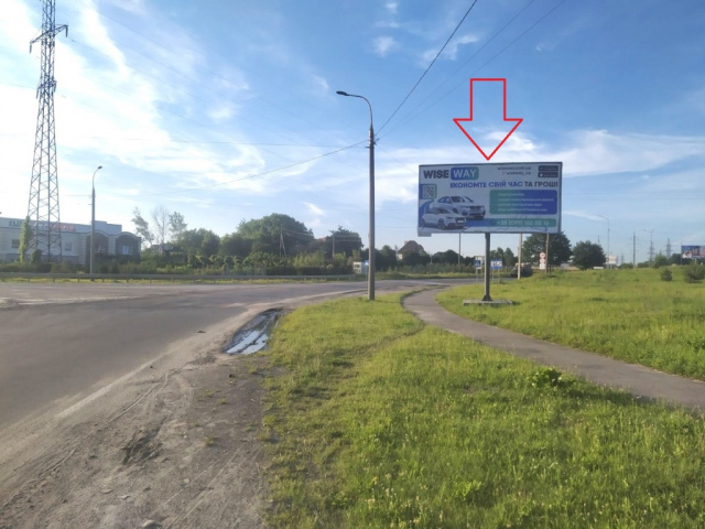 Щит 6x3,  Рівненська-Окружна_митний пост "Луцьк"_Епіцентр_від центру