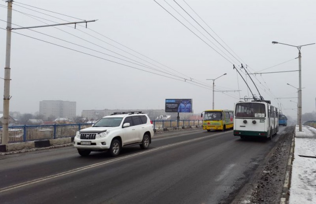 Щит 6x3,  Рівненська_міст_від Київського майдану