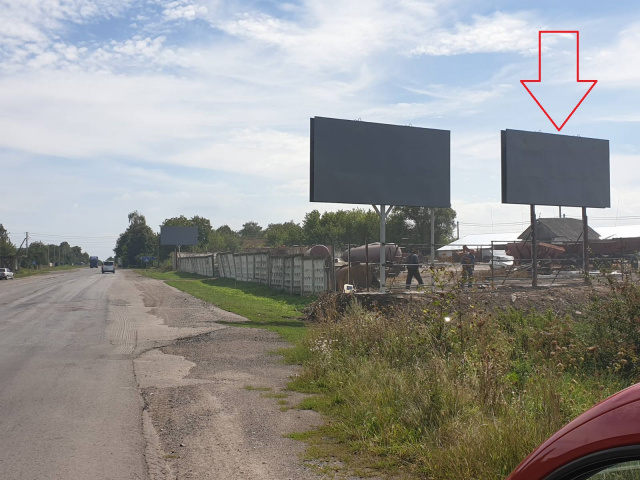 Щит 6x3,  Млинівський р-н, в сторону Рівного
