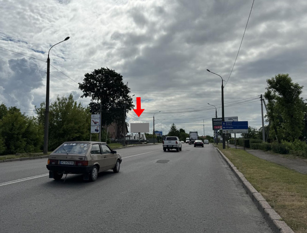 Щит 6x3,  Дубнівська_кільце_виїзд з міста
