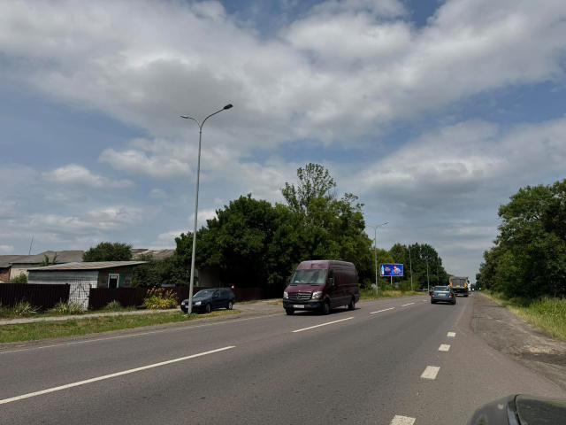Щит 6x3,  Ківерцівська_TIR PARKING_виїзд з міста